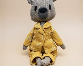 Teddy Bear Plush Sewing Pattern: DIY Stuffed Animal (PDF Pattern)