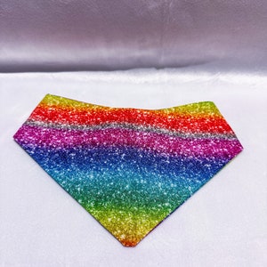 Rainbow bandana | Dog Bandana | Dog Accessories | XS, Small, Medium, Large | Gay Pride