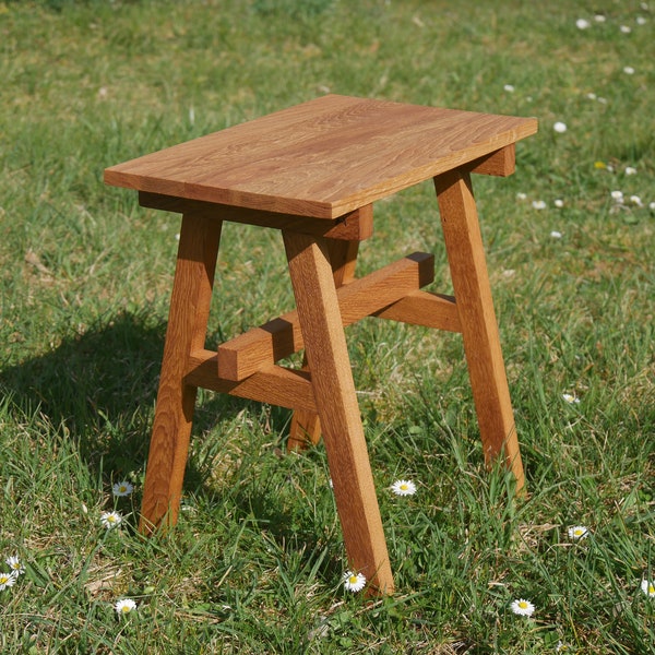 Tabouret en chêne