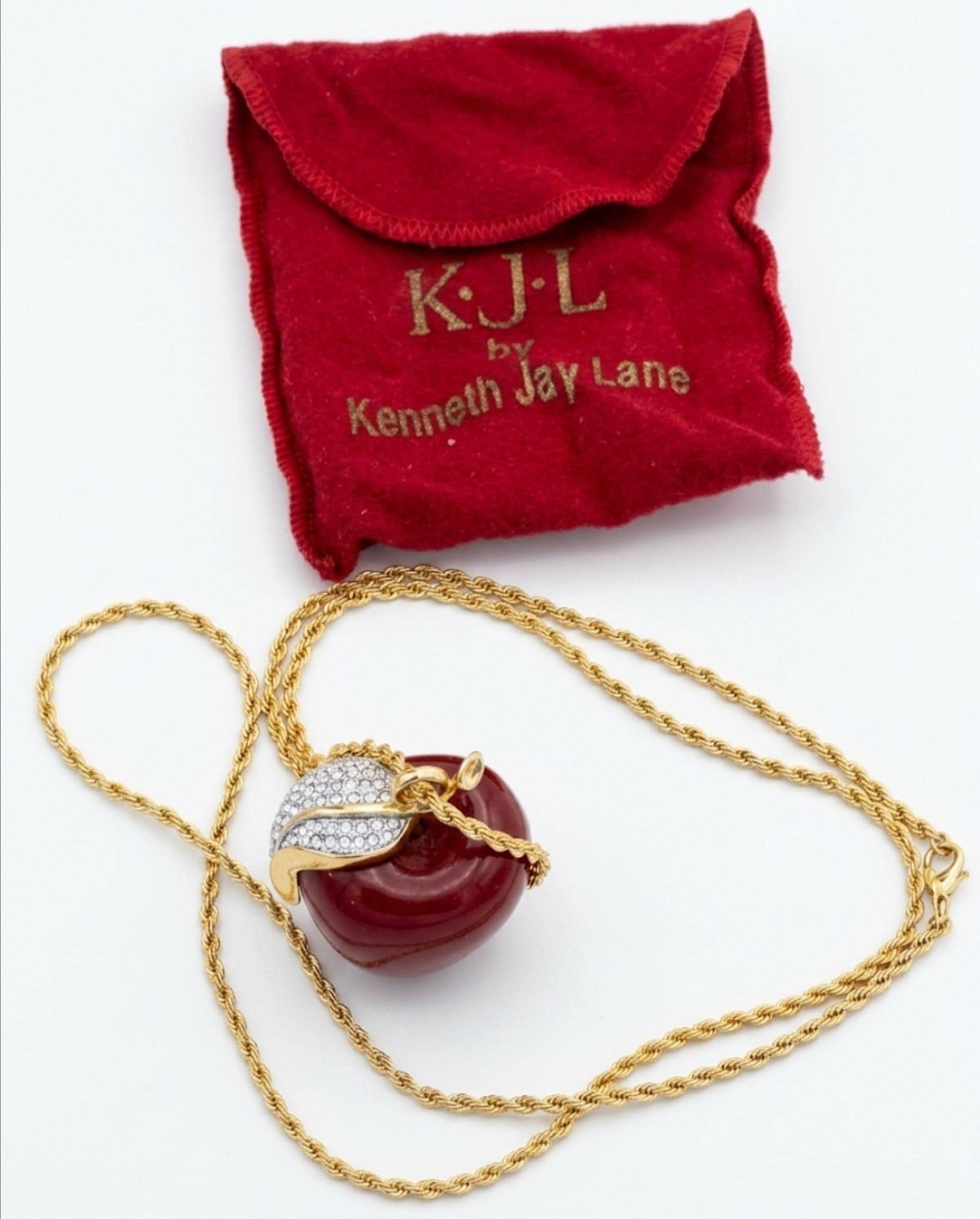 Kenneth Jay Lane Apple - Etsy