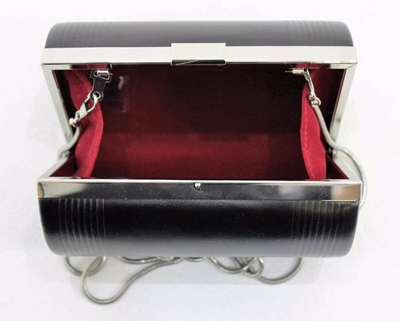 Vintage Jean Paul Gaultier Clutch Cylinder Bag le… - image 4
