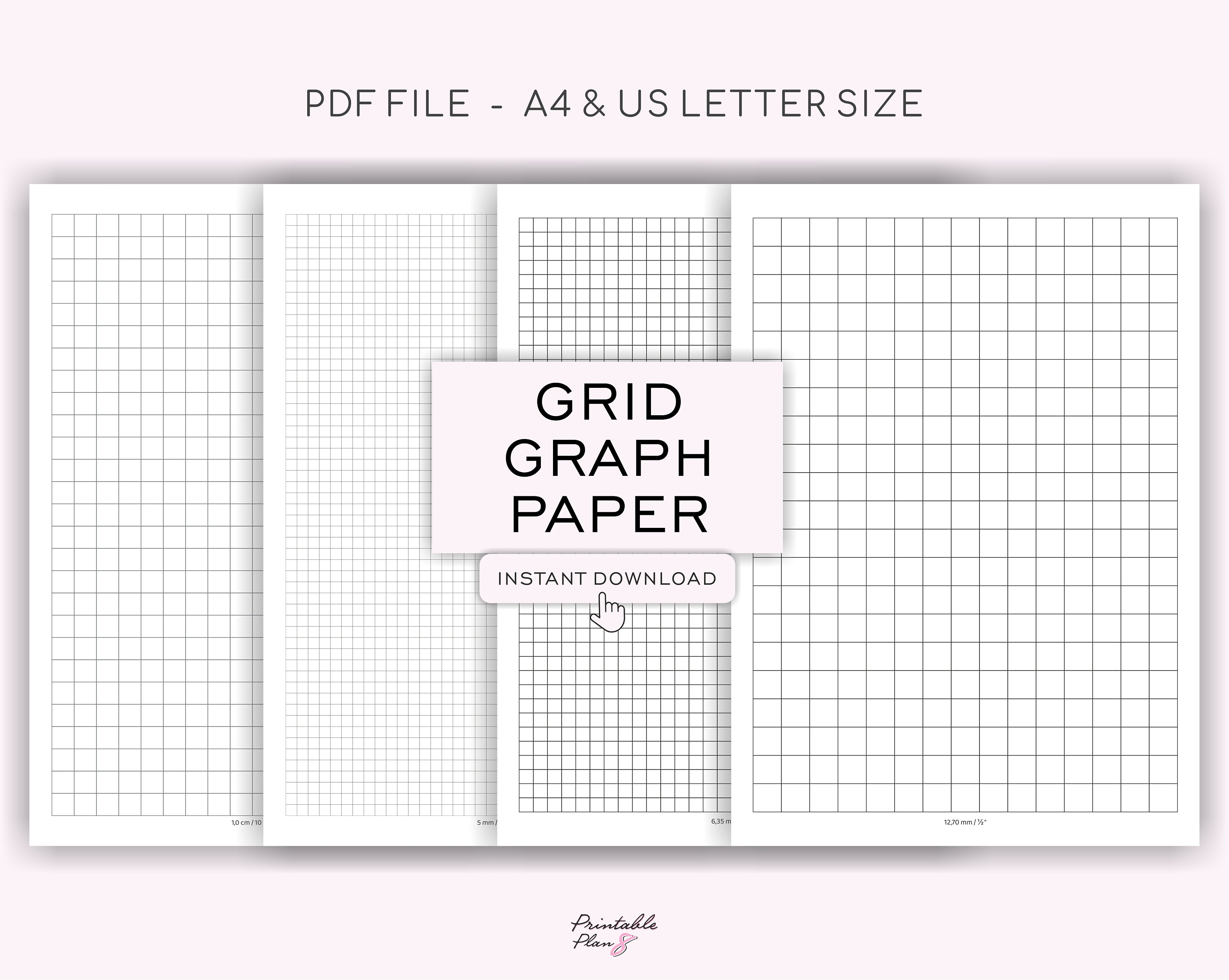 Digital Graph Grid Paper for Procreate for Drafting/drawing