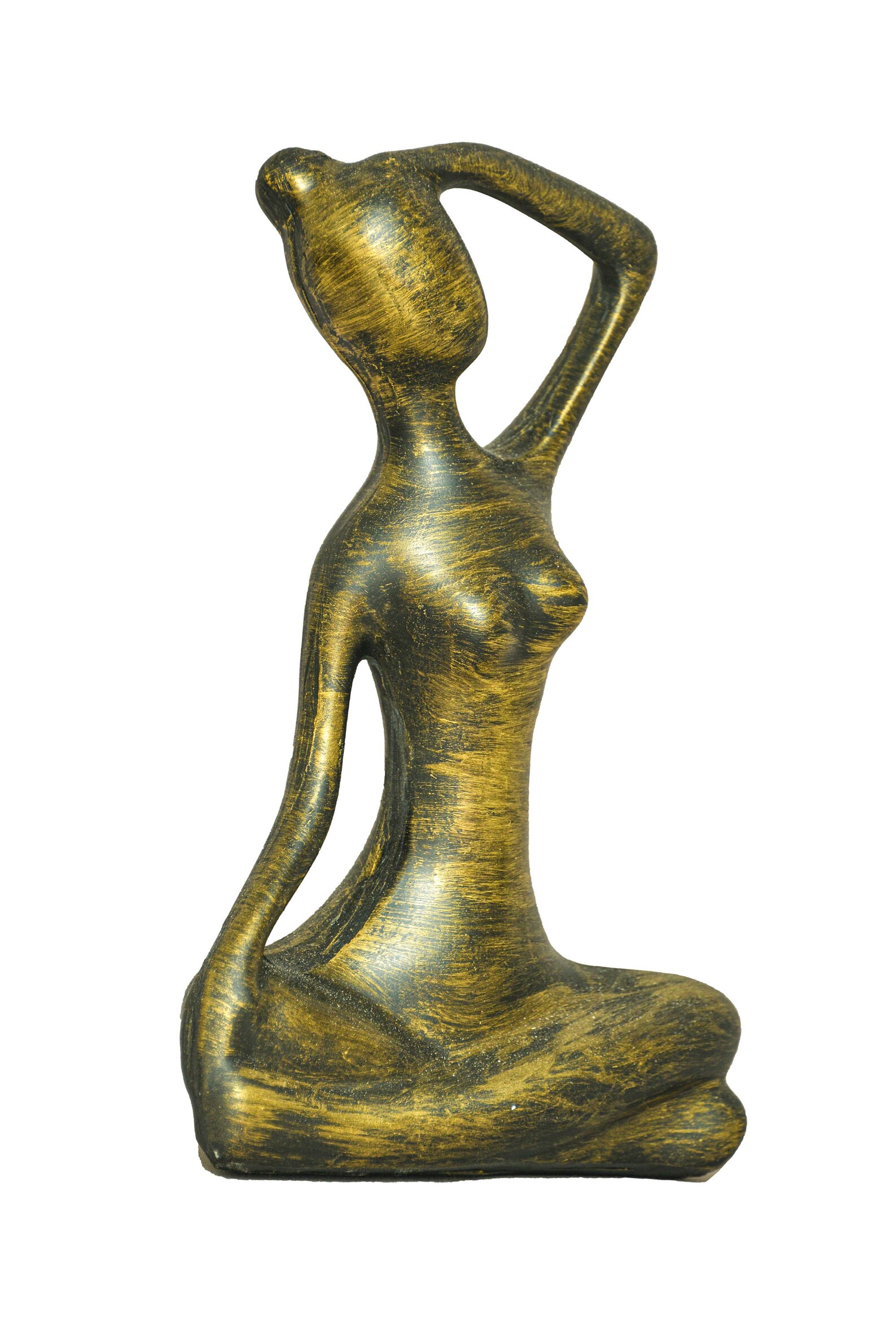 Yoga Woman Statue Yoga Sculptures Woman Statue Meditation Etsy
