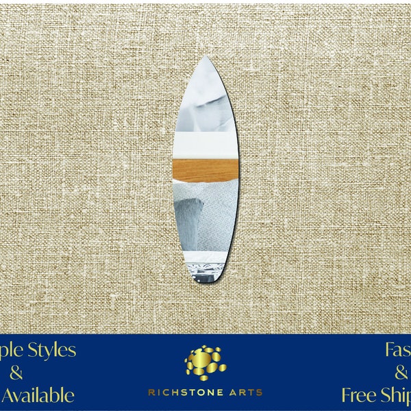 Surfboard Mirror Etsy