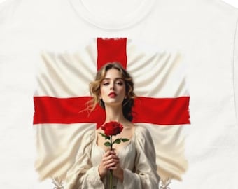T-shirt Donna Happy St George's Day - Bandiera Inglese E Guerrieri - Regalo - Foto 5