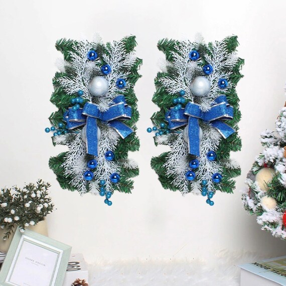 NorthPoleXpress 9 Foot Silver & Clear Crystal Acrylic Bead Christmas  Garland