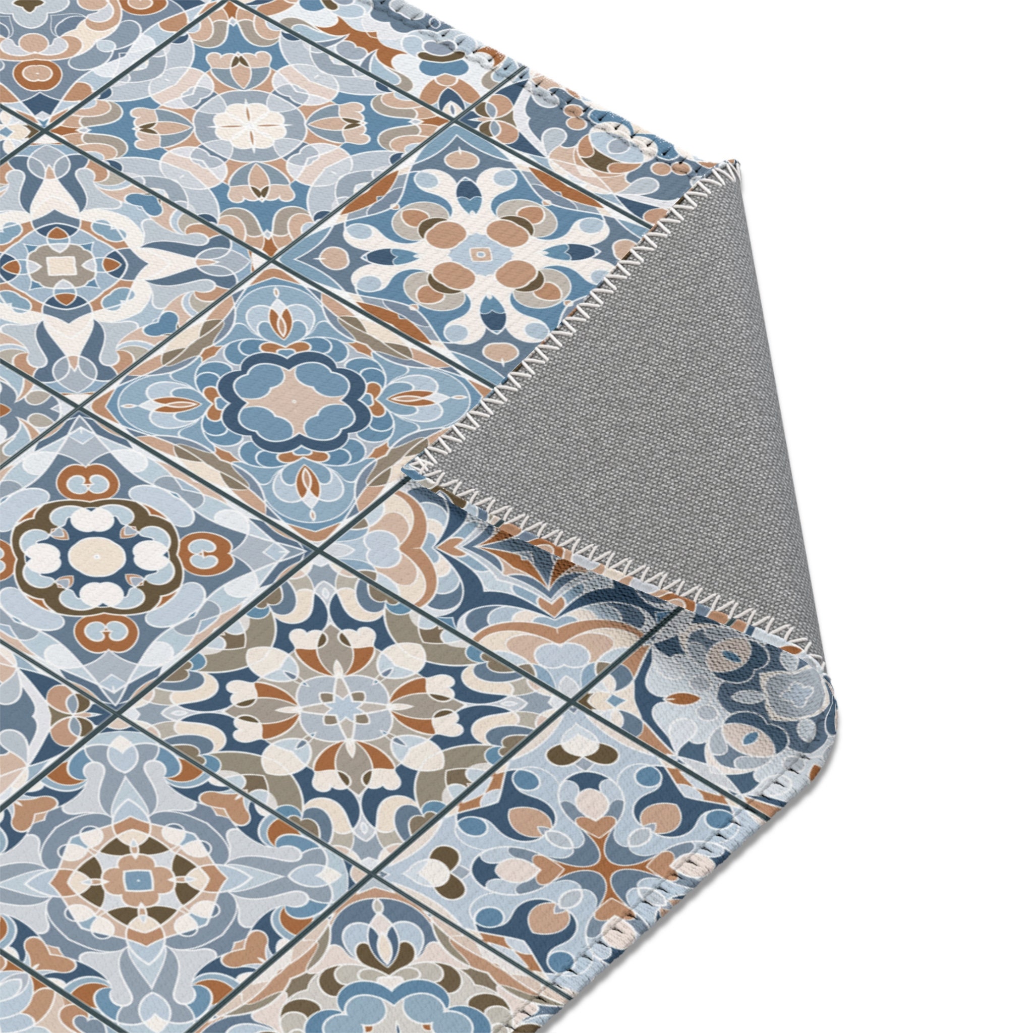 Portugal Rug Portugal Tile Rug, Area Floor Carpet, Moroccan Mosaic Tiles, Floor Mat ...