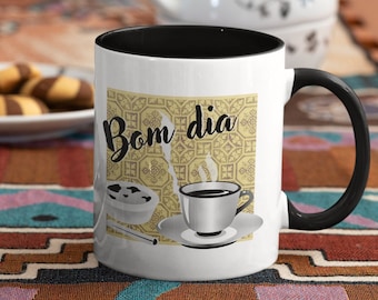 Tasse à café Portugal, pastel de Nata, tasse à cappuccino portugais Good Morning, cadeau de Noël pour maman, tasse à thé Vovo, cadeau pour tasse grand-père