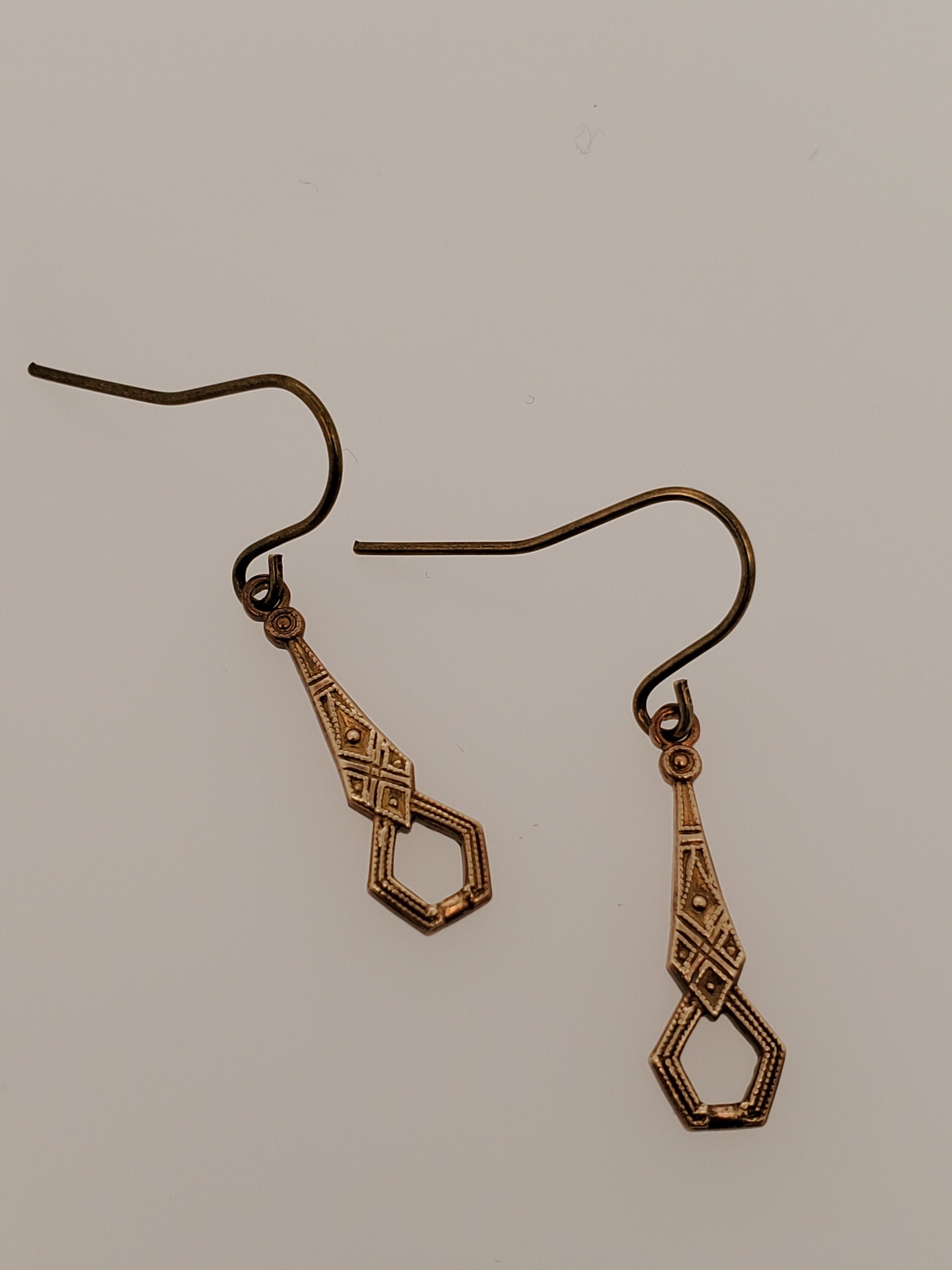 Bottle Opener Brass Earrings Etsy UK