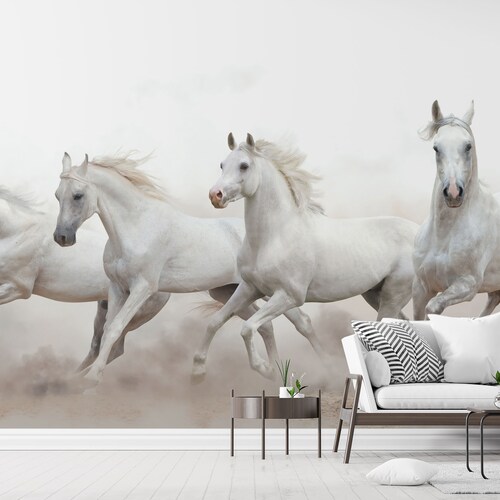 Buy Running White Horse on the Sand Horse Rider Peel and Stick Online in India - Etsy Buy Running White Horse on the Sand Horse Rider Peel and Stick Online in India - Etsy