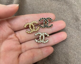 19*14 mm - Véritables boutons Chanel vintage