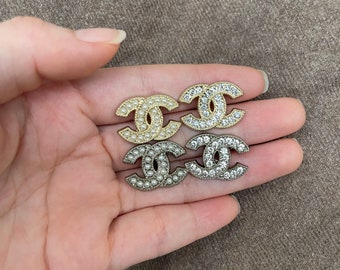 22*16mm-Diamond Veritable vintage  Chanel buttons