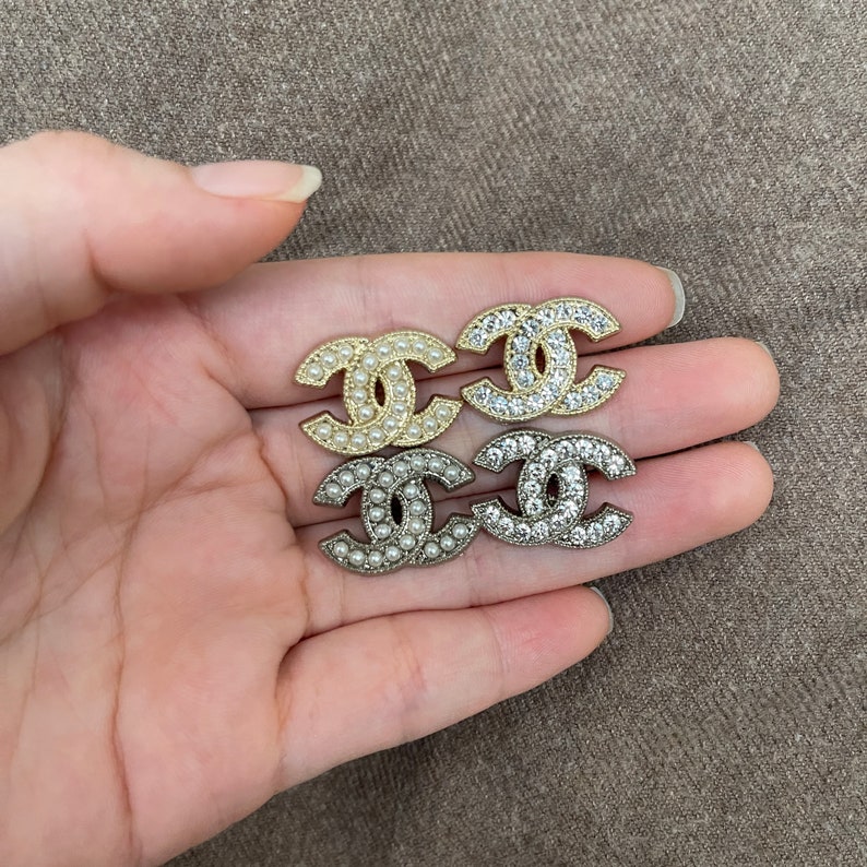 2216mm-Diamond Veritable vintage Chanel buttons zdjęcie 1