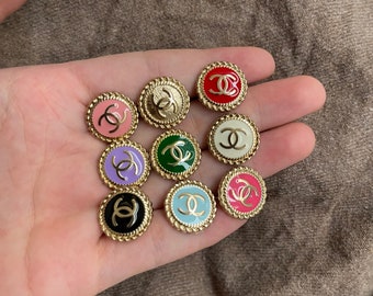 16mm-Veritable vintage  Chanel buttons