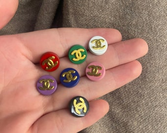 12mm-Mini vintage  Chanel buttons