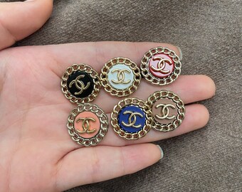 20mm-Vintage  Chanel buttons