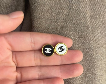 12 mm/15 mm - Mini boutons Chanel vintage