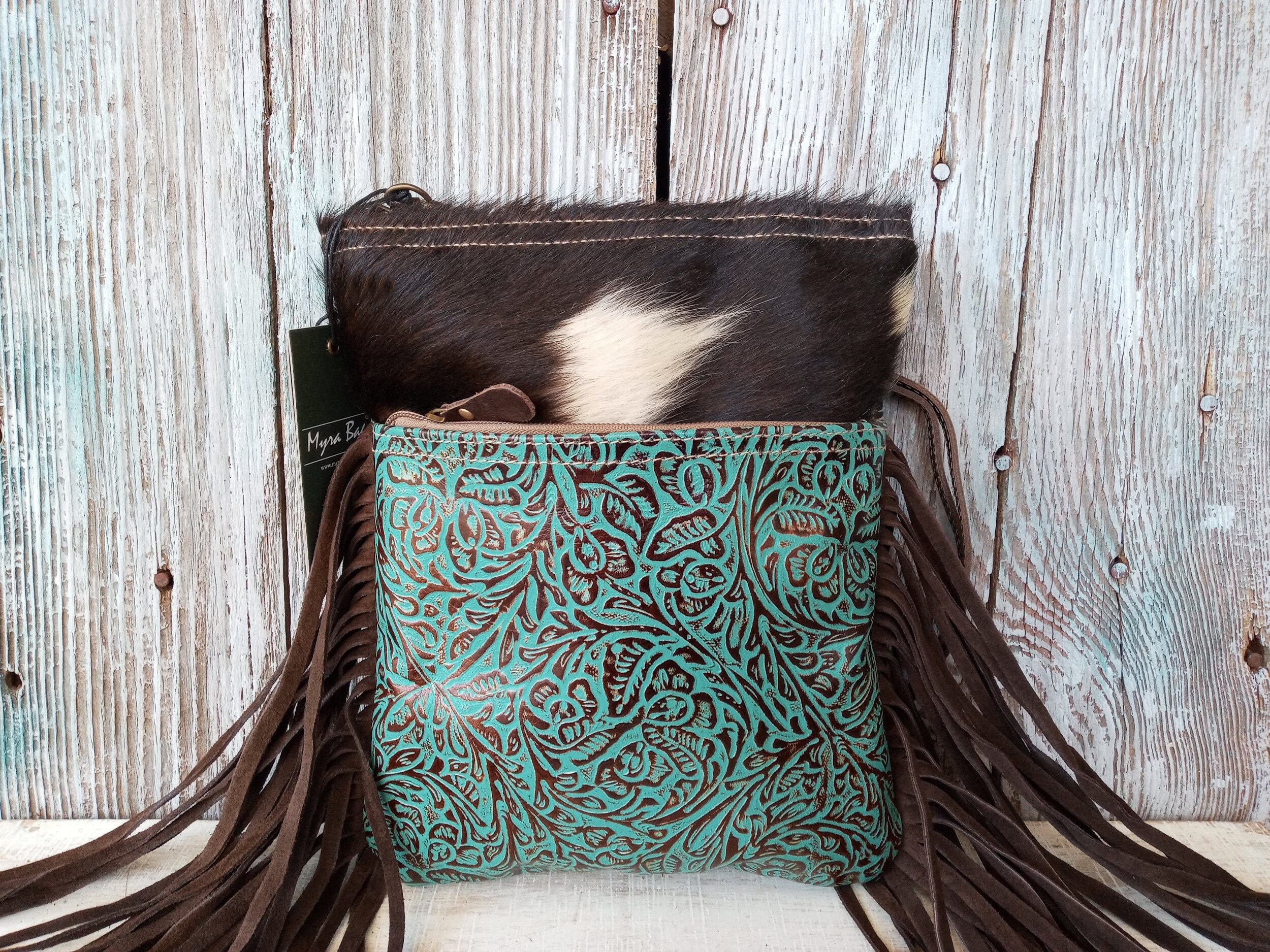 Big Turquoise Fringe Purse – Sierra Design Studio