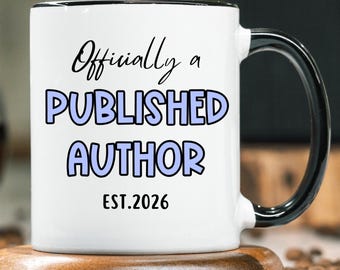 Published Author Gift, Personalised Published Writer Gift, Writer Gift, Author Present, Book Writer Mug, Novelist, New Author Writer