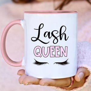 Lash Technician Mug, Lash Tech Mug, Lash Technician Gift, Lash Queen, Lash Boss, Lash Tech Birthday Present,Makeup Artist Gift,Eyelashes Cup