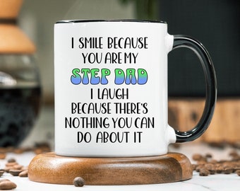 Step Dad Mug, Funny Step Dad Gift, Gift For Step Dad, Step Dad Birthday Present, Future Step Dad, Joke Gift Step Dad