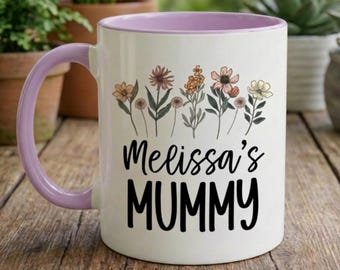 Personalised Mummy Mug,  Customised Mummy Mug, Personalised Mum Mug, Mother, Baby Reveal, Mummy To Be, New Mum Gift, Mama Mug