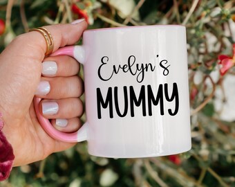 Personalised Mummy Mug,  Customised Mummy Mug, Personalised Mum Mug, Mother, Baby Reveal, Mummy To Be, New Mum Gift, Mama Mug
