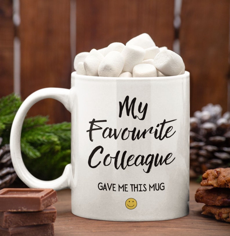 My Favourite Colleague Gave Me This Mug Funny Gift for Etsy
