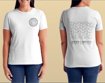 Santa Barbara Aquarium T-Shirt Cut File| Psych Inspired Apparel| DIY T-Shirt| Digital Fandom File| Instant Download T-Shirt| Front and Back