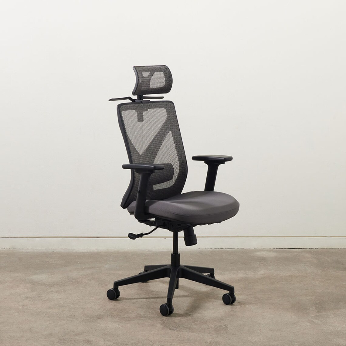 Grey Ergonomic Office Chair Pro With Adjustability for Home Office Desk