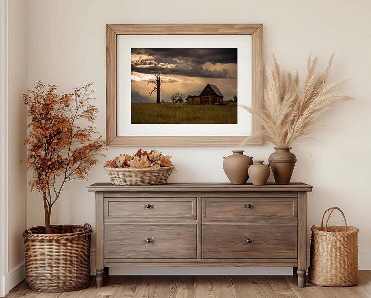 Rustic Strong Picture Old Barn Photograph, Rustic Photo, Rustic Home Decor, Farmhouse Decor ...