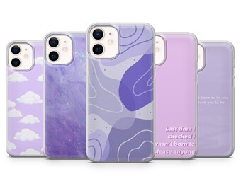 Purple Iphone Case Etsy Uk