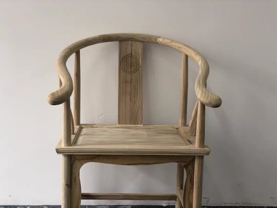 White wooden armchair sale