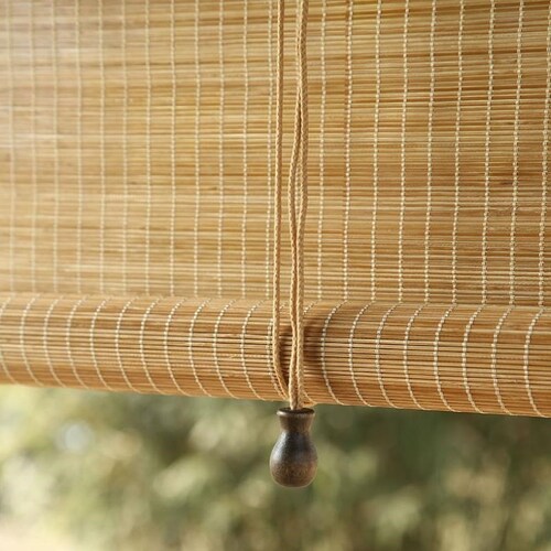 bamboo blinds balcony