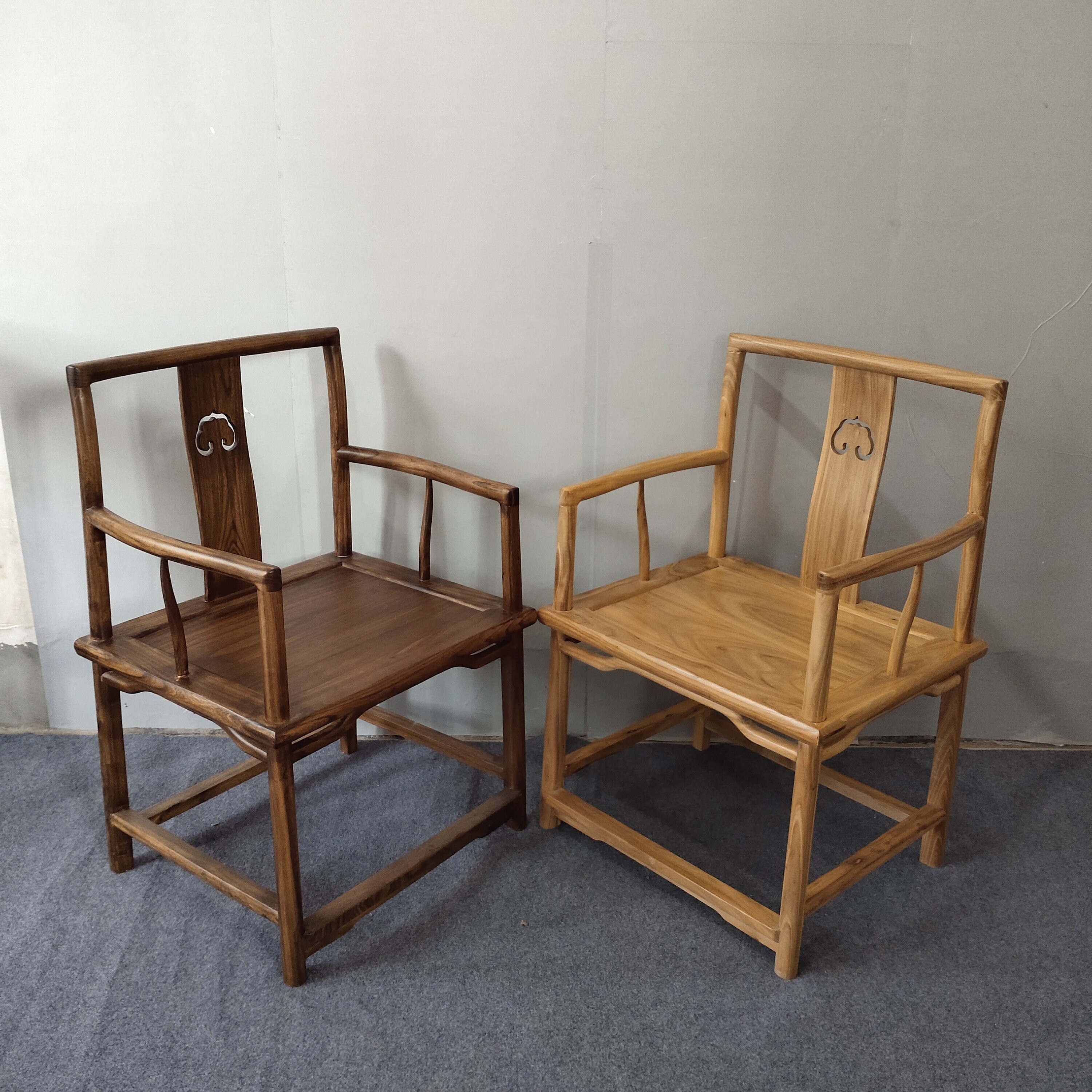 Chinese Classical Ming Furniture Woodarmchair Chair Tenon Etsy