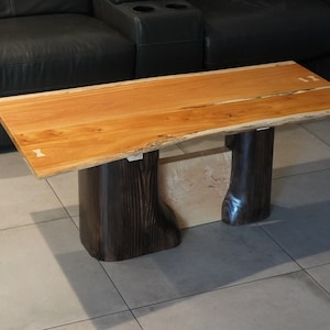 One of a kind Live Edge coffee table