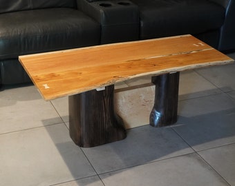 One of a kind Live Edge coffee table