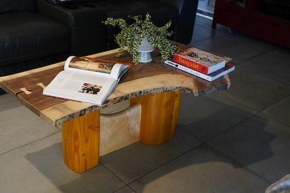 Walnut Live Edge handmade Coffee table