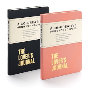Couple's Journals for a Great Relationship | Anniversary Gift, Wedding, Valentine's Day Gift For Couples | Guided Journal w/ Prompts