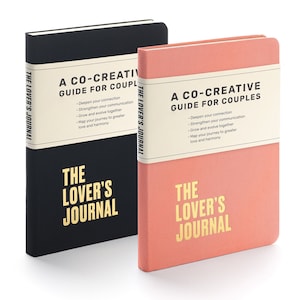 Couple&#39;s Journals for a Great Relationship | Anniversary Gift, Wedding, Valentine&#39;s Day Gift For Couples | Guided Journal w/ Prompts