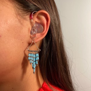 Tassle Hearing Aid Earrings