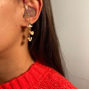 Shell Hearing Aid Earrings