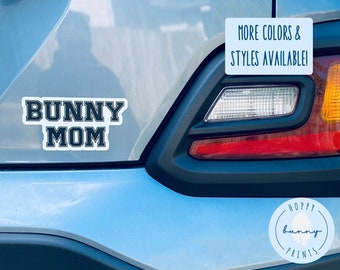 TWO Bunny Mom and/or Bunny Dad Magnets (Waterproof/Weatherproof)