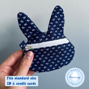 Monedero con forma de conejito, estuche con cremallera con forma de conejito