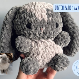 Custom SMALL Crochet Bunny | Amigurumi Bunny