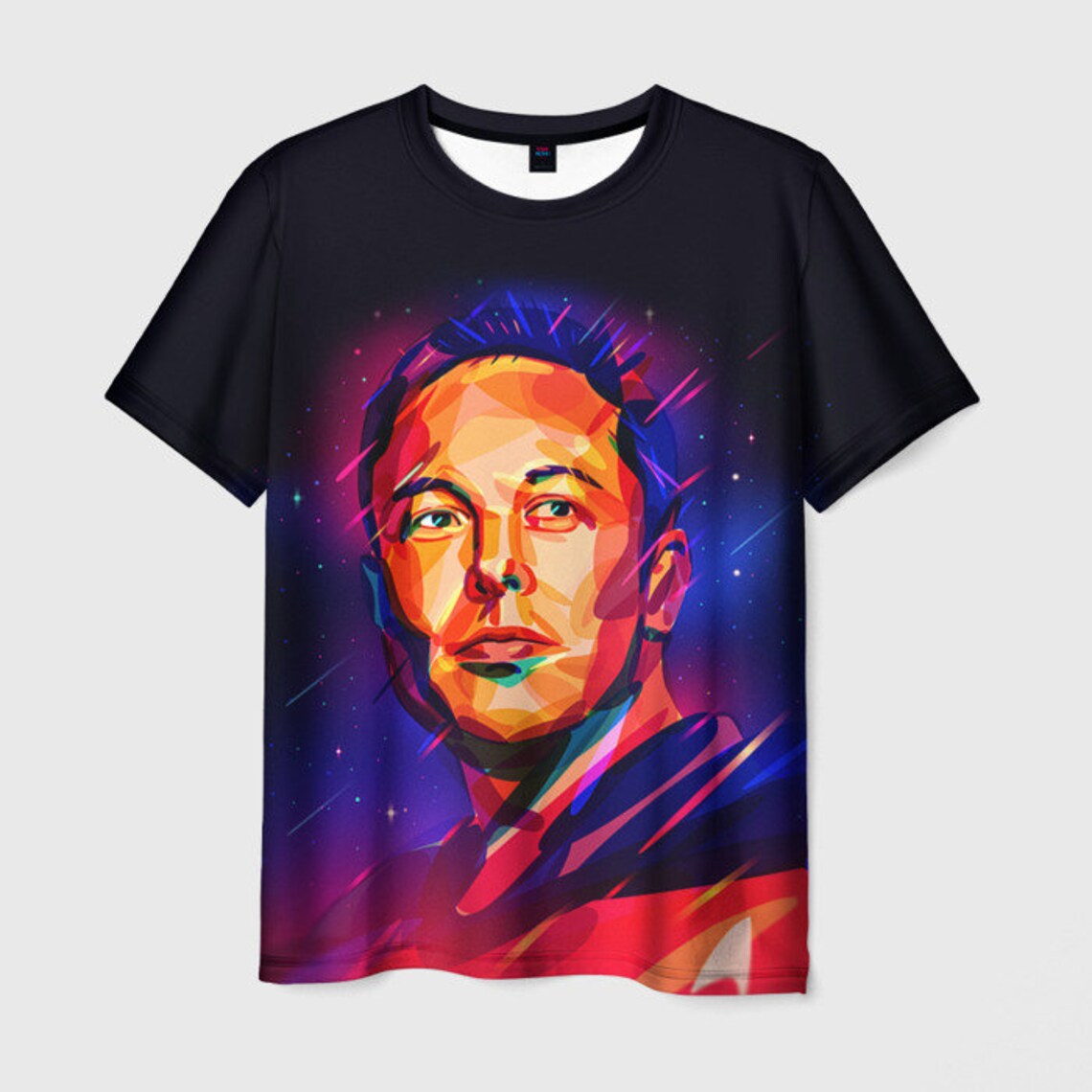 Elon Musk Space T-Shirt High Quality Tee Men's | Etsy