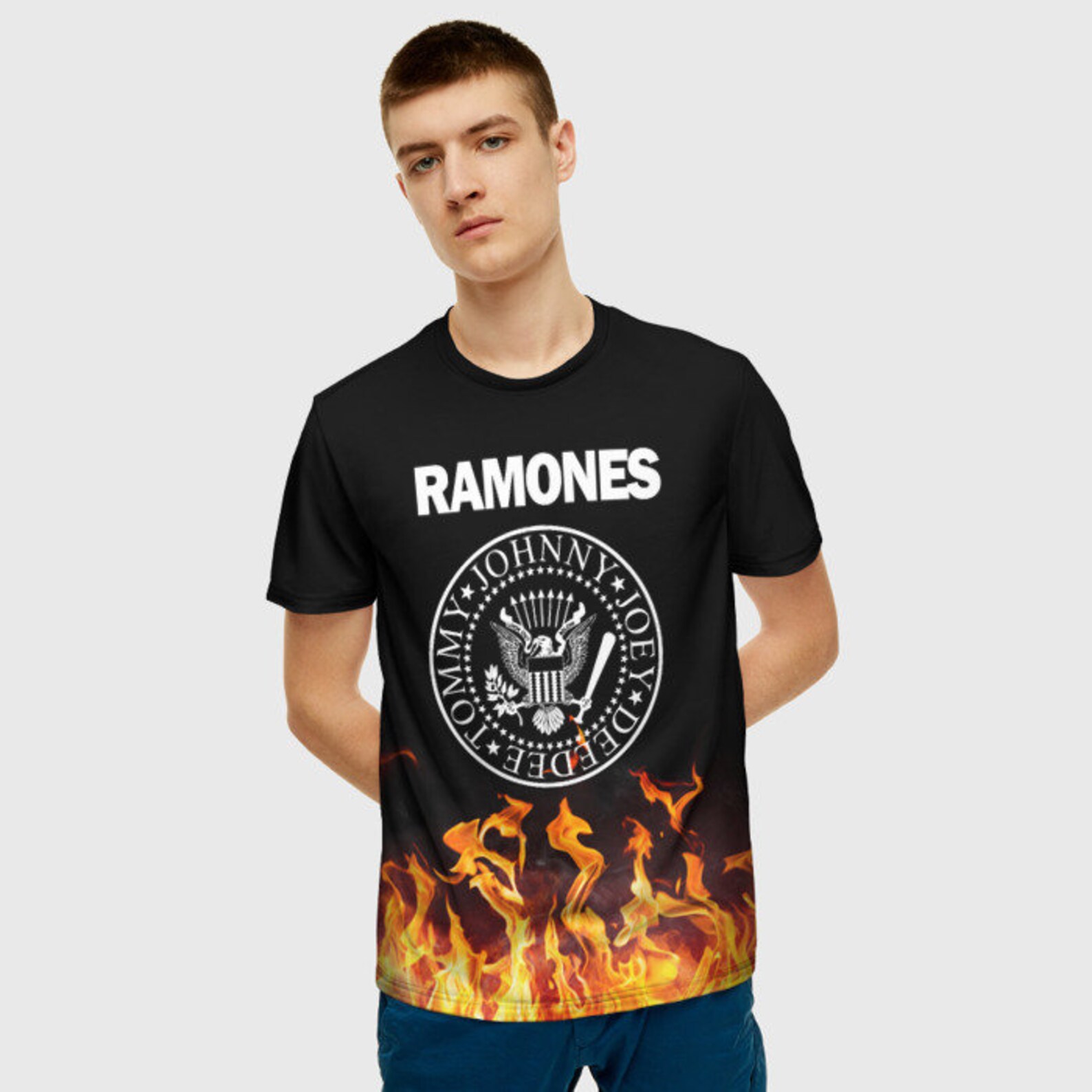 Ramones TShirt High Quality Tee Men's Women's All Etsy