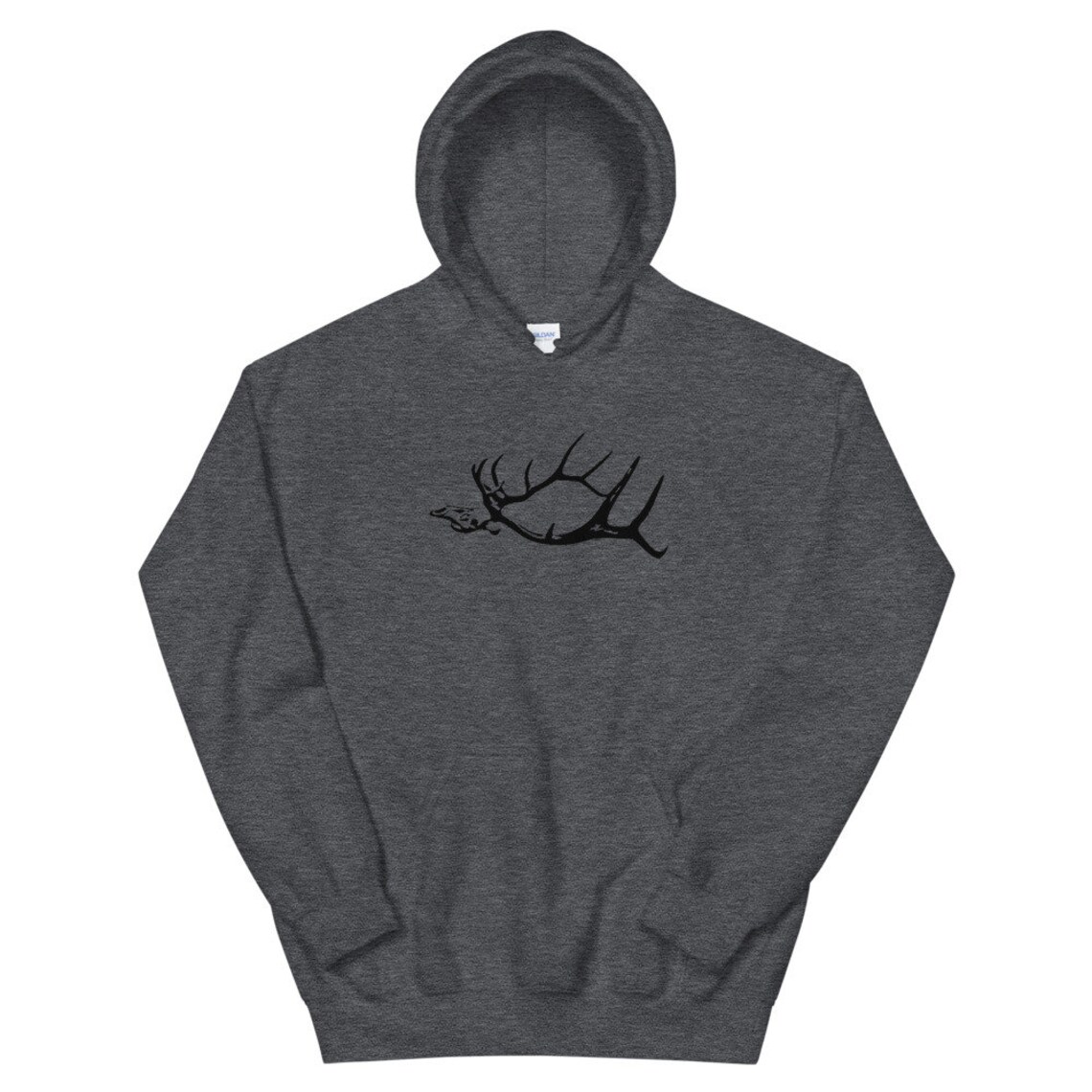 Elk Hoodie Elk Skull Hoodie Elk Shirt Elk Hunting Gifts for Etsy