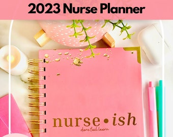 Planner for Nurses, Undated Diary| Gifts for nurses| Graduation| 2023 Planner