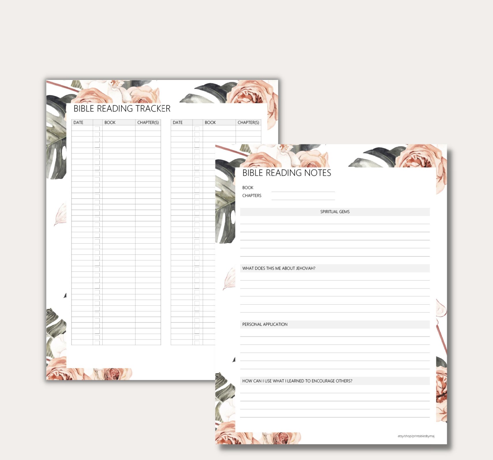 JW Printable Ultimate Planner | Field Service | Ministry Organizer ...